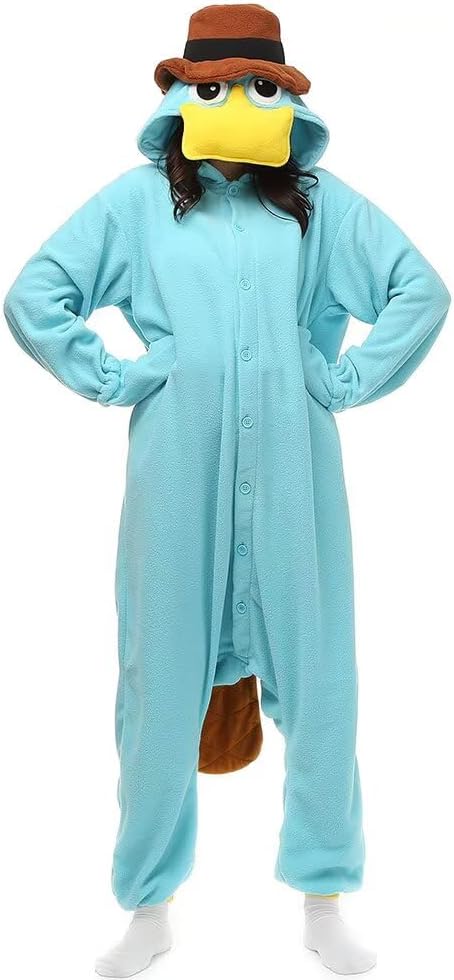Erwachsene Cosplay Schlafanzug Tierkostüme Jumpsuit Onesie Nachtwäsche Overall Fasching Karneval Halloween Pyjama