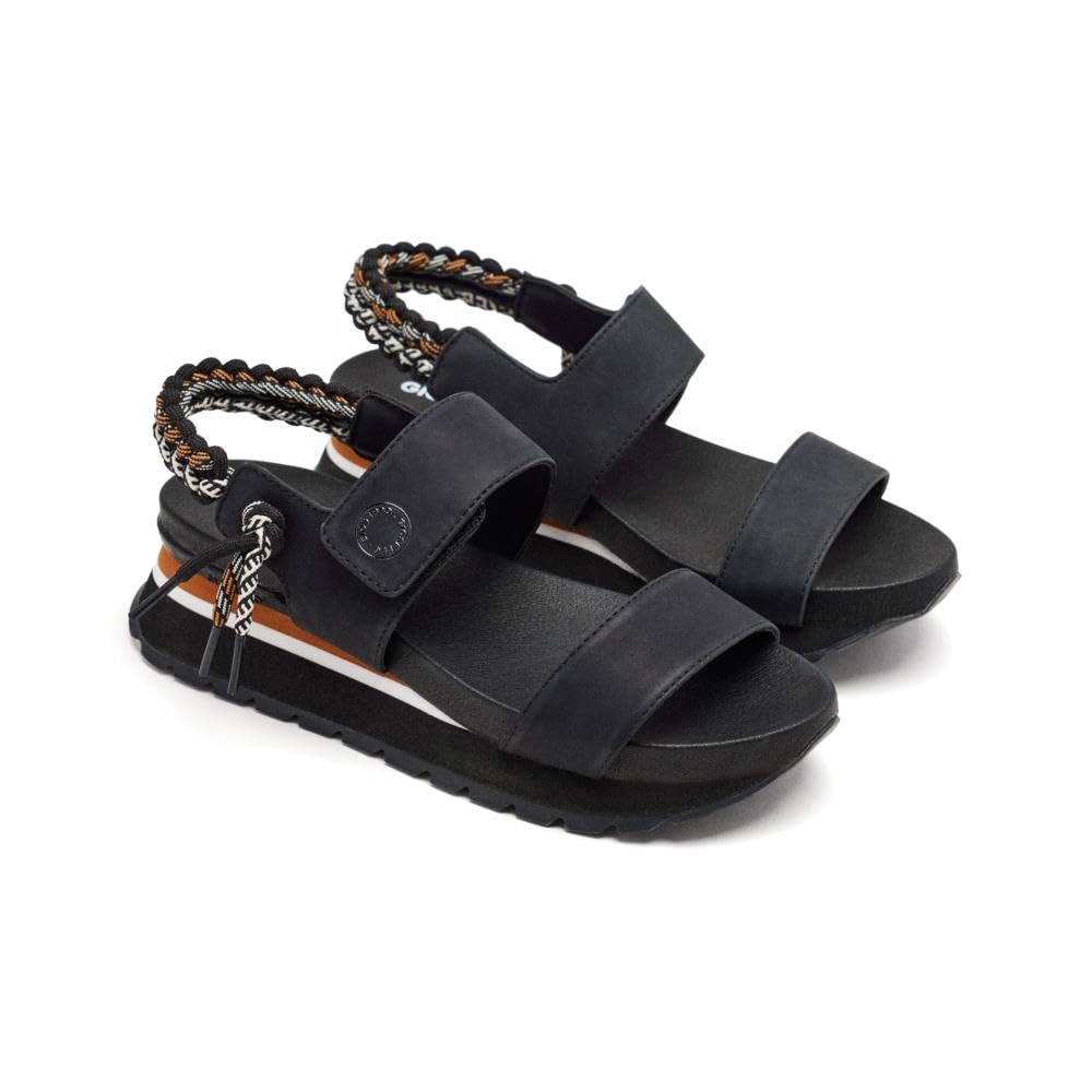 GIOSEPPO Austell, Women's Slippers, Black/White, 8.5 UK