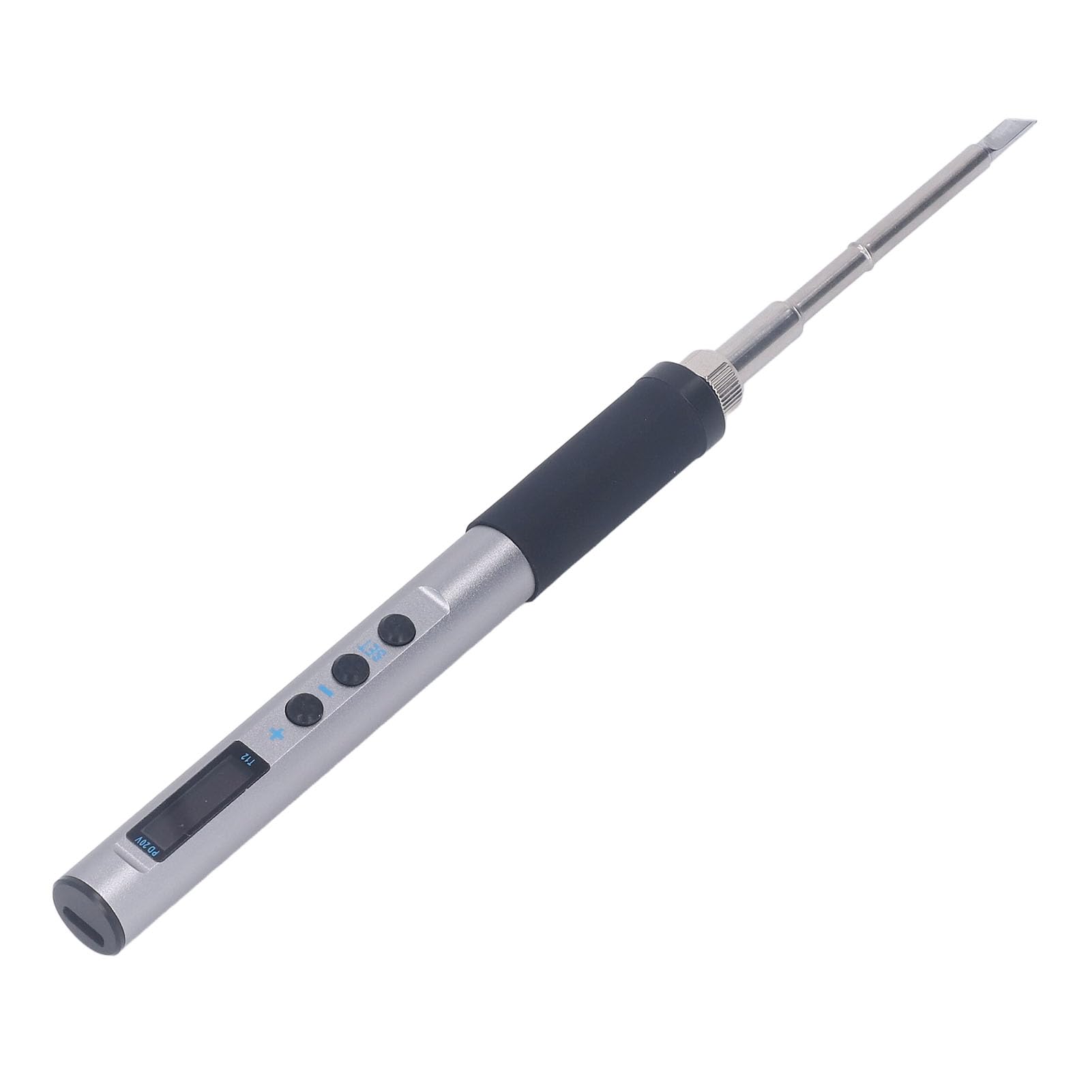 Cyfrowy wyświetlacz lutownica USB elektryczny długopis lutowniczy 5V 20V 65W regulowana temperatura 180-450 ℃ PD podwójny tryb