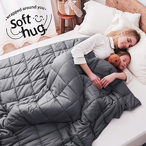 Dornroscn Adults Weighted Blanket | 88''x104''-25lbs, King Size | Soft Heavy Blanket