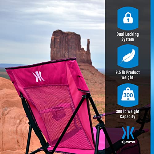 Kijaro Dual Lock Folding Camping Chair