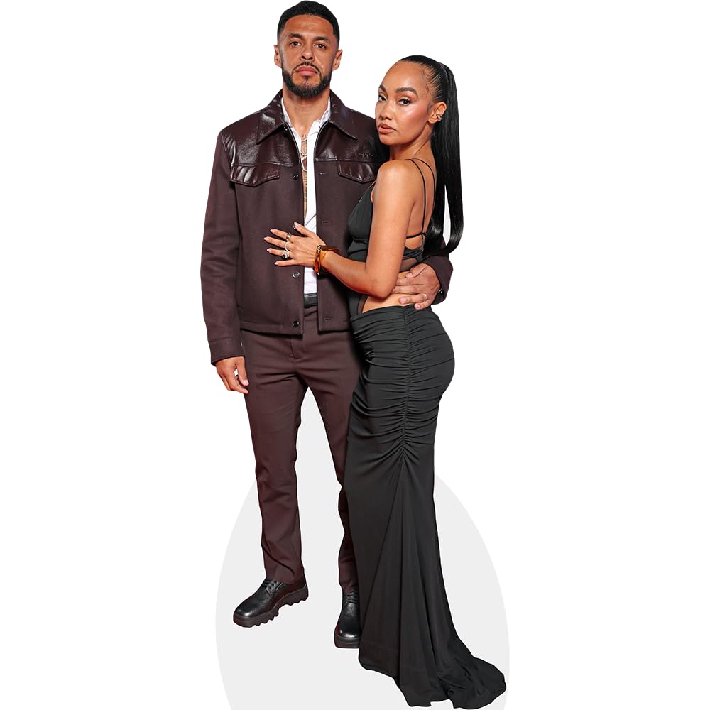 Leigh-Anne Pinnock And Andre Gray (Duo 3) Mini Celebrity Cutout