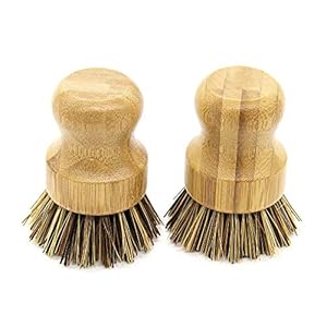 AUEAR Bambus Spülbürste 2er-Pack