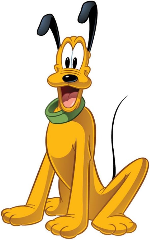 Disney Mickeys Clubhouse Pluto Giant Wall Sticker