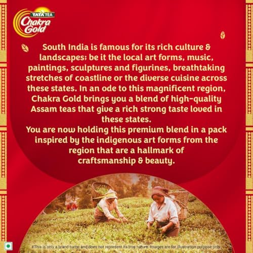 Image of Tata Tea Chakra Gold Dust Strong Tea with Long Lasting Taste 1kg