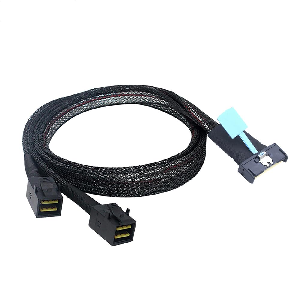 Amazon.com: JMT PCIE Gen5 MCIO 8X 8i to 2 MINI SAS HD SFF-8643