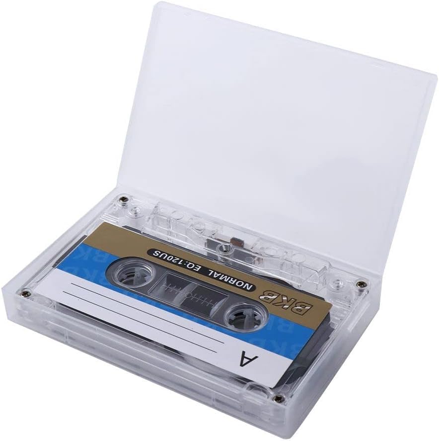 VOOCME Low Noise Audio Cassettes, Empty Audio Cassettes for Music Cassettes, Low Noise High Performance, 45/90 Minutes, Magnetic Tape, for... - Image 2