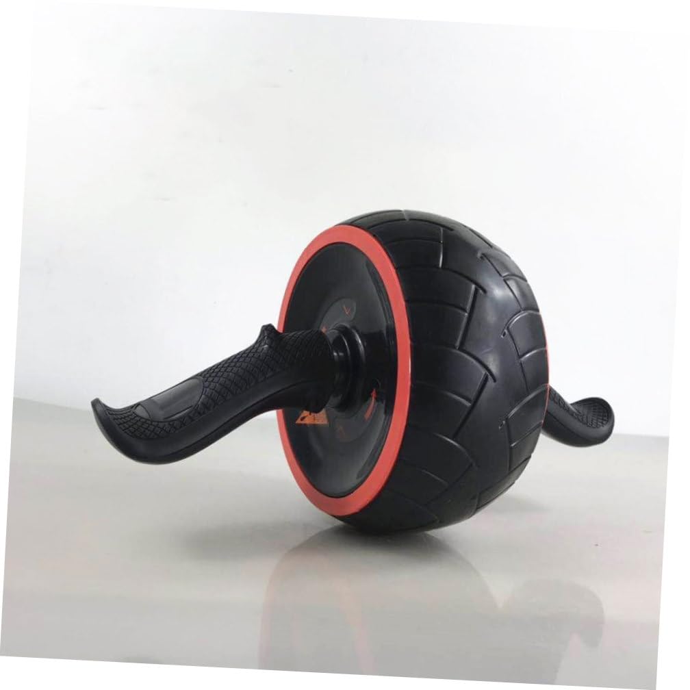 SUPVOX Ruota Addominale Fitness Abdominal Trainer Gomma con Silenzioso Allenamento Core per e Potenziamento Muscolare e Brucia Grassi