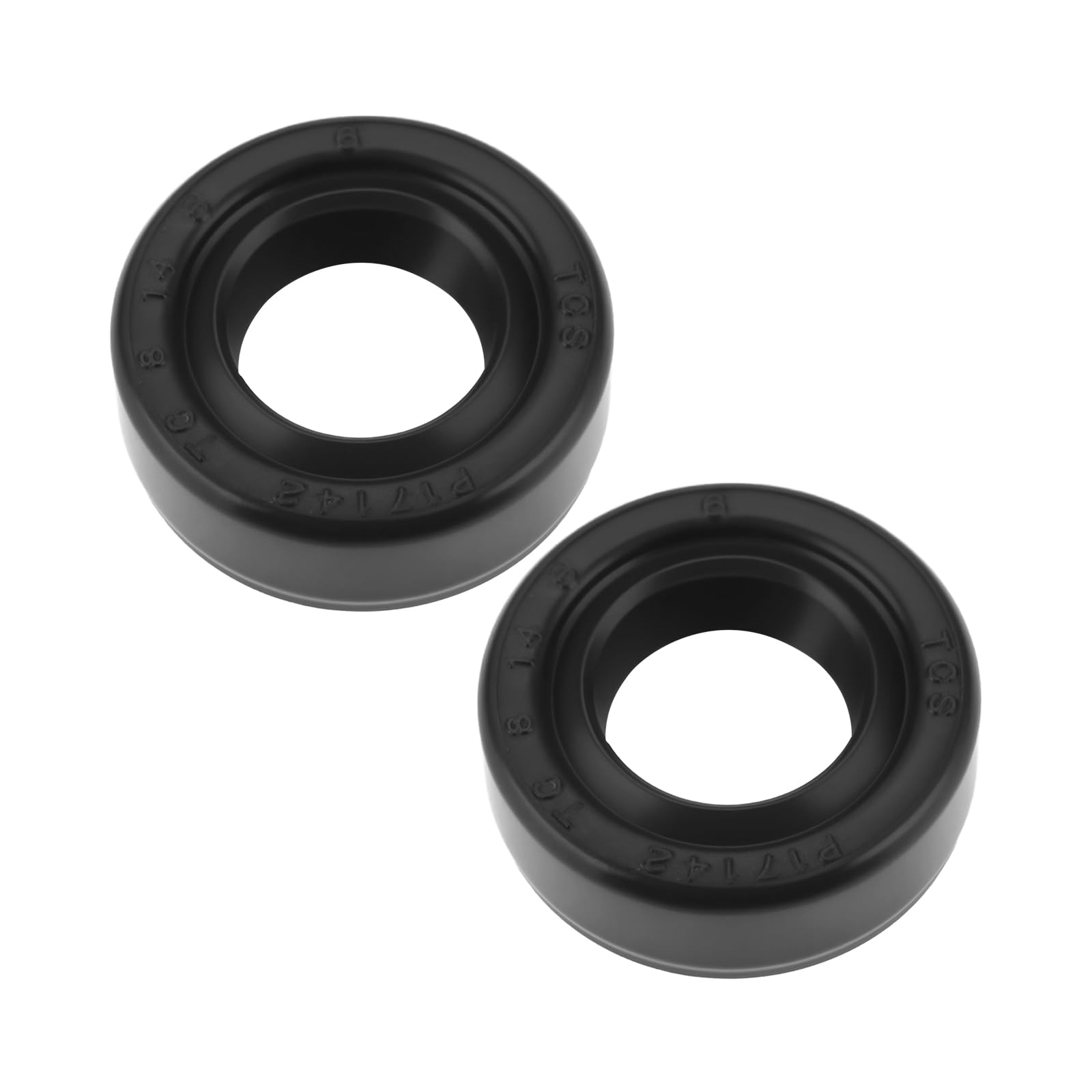 Create idea 2pcs Rubber Oil Seals Replacement Part 92049-7019 Bottom Crank Case Seal Compatible with Kawasaki 4 Stroke Engine 14.1x7.2x4.8mm