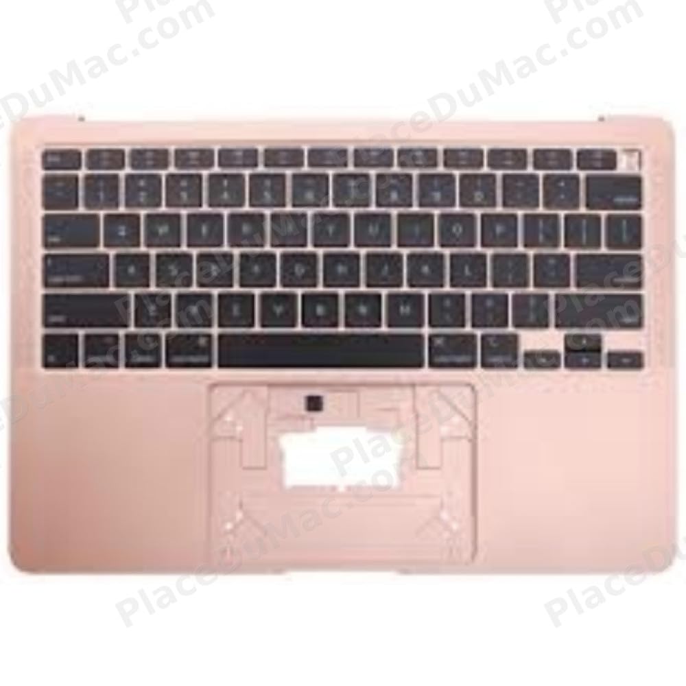 reboot - Cover Superior Tastiera US (A2179) Oro Compatibile con Mac Book Air 13 E2020 Grado B Compatibile per Apple - Grado B