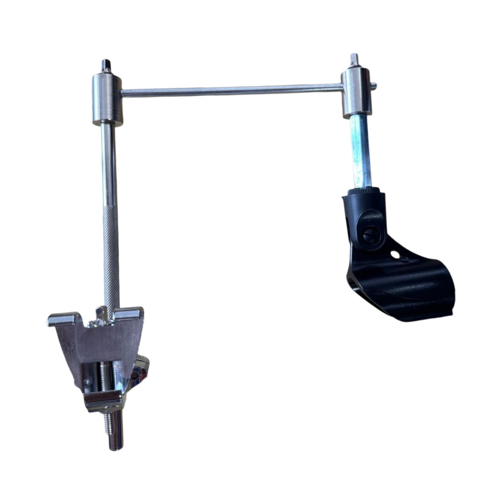 Generic Mikrofon Cliphalterung, Zinklegierung, Einfache Montage, Zuverlässig, Tragbar, Geeignet für Schlagzeuger, 19 Cm X 2