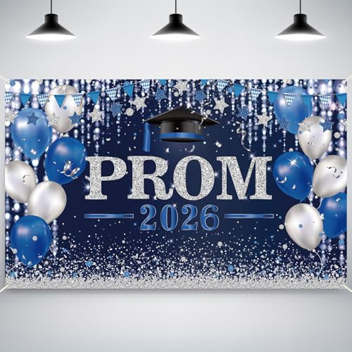 Fondo decorativo graduación Prom Night 2026