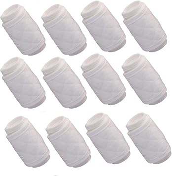Topwon Cotton Newborn Umbilical Cord Belly Band to Protect Baby Abdomen - 12 Pieces