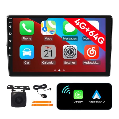 [4G 64G] Android Car Stereo FM Radio Carplay Android Auto 9