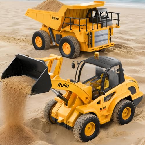 Ruko 2-in-1 RC Dump Truck & Loader