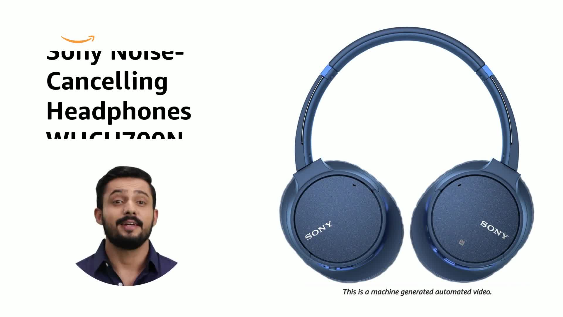 Sony Noise Cancelling Headphones WHCH700N: Wireless Bluetooth Over