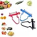 Produktbild CatcherMy Magische Trio Peelers, 3 Stück Universalschäler Edelstahl Multifunktion Julienne & Gemüse Gemüse Obst Küche Cutter für Gemüse Früchte