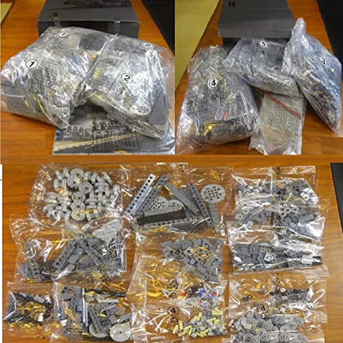 KEKRAV Erhielt WW2 Military Deutschland Mörtel Tankmodell -Kit -Bausteine, Tankbausteine mit 8 Soldaten, 4158 Teile, die… – Bild 7