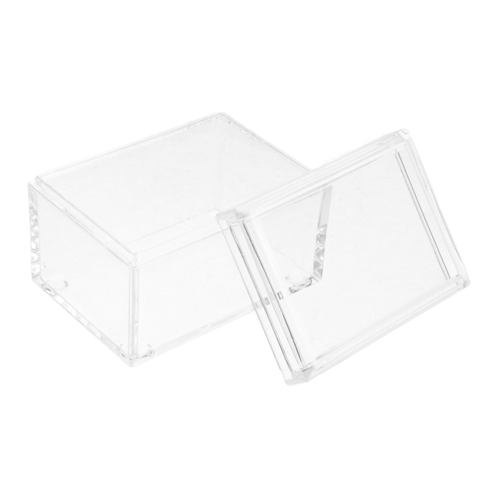 STOBAZA Acrylic Tea Bag Storage Box Organizer for Tea Bags Seasoning Packet Holder Office Supplies Compact