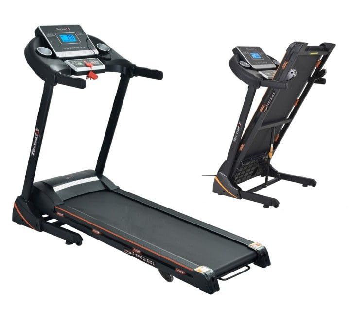 Cinta de correr TF 3.20 con Bluetooth Apps Autolubricante, capacidad del usuario 140 kg Enerfit Swiss