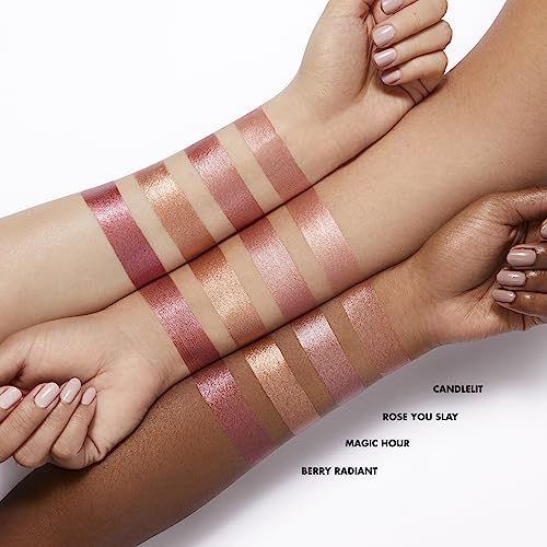 Image of e.l.f. Halo Glow Blush Beauty Wand, Liquid Blush Wand For Radiant, Flushed Cheeks, Infused With Squalane, Vegan & Cruelty-free, Berry Radiant