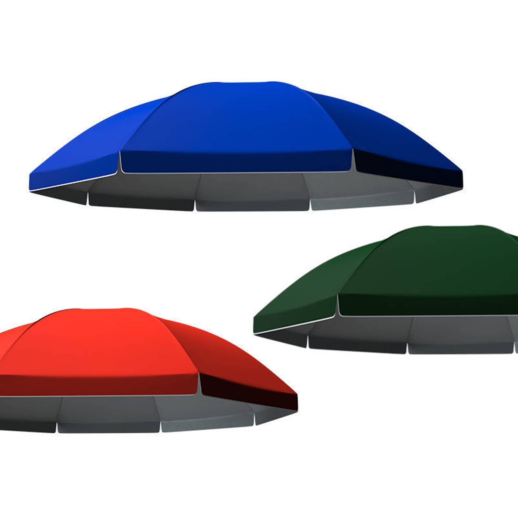 Plcnn Copertura Di Ricambio Per Ombrellone Da 3 M, Spessa E Resistente