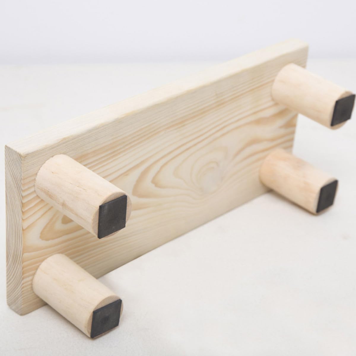 Taburete de Madera para Niños, Escalón Baño y Cocina Antideslizante