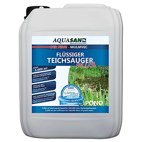 AQUASAN Mulmvec Liquid Pond Cleaner Plus 5000 ml