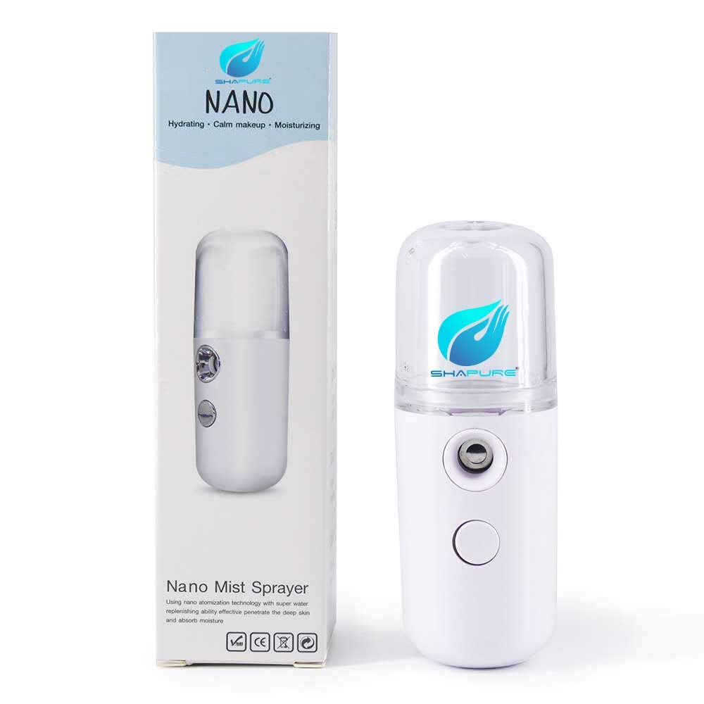 Shapure Nano Facial Mister Portable Mini Face Mist Handy Sprayer Automatic Eyelash Extensions Cool Facial Steamer