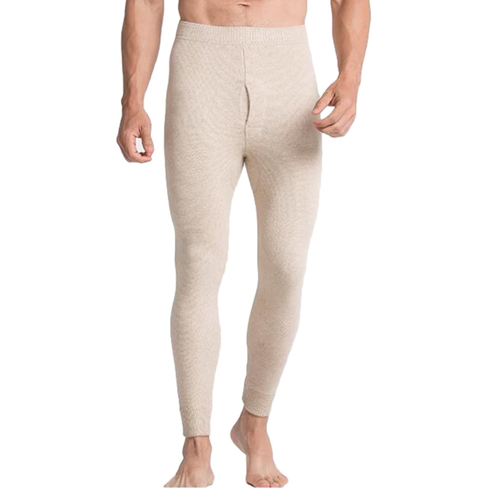 HNVAVQ 100 % cachemira para hombre, ropa interior térmica con capa base, leggings para mujer, A (hombre), XX-Large