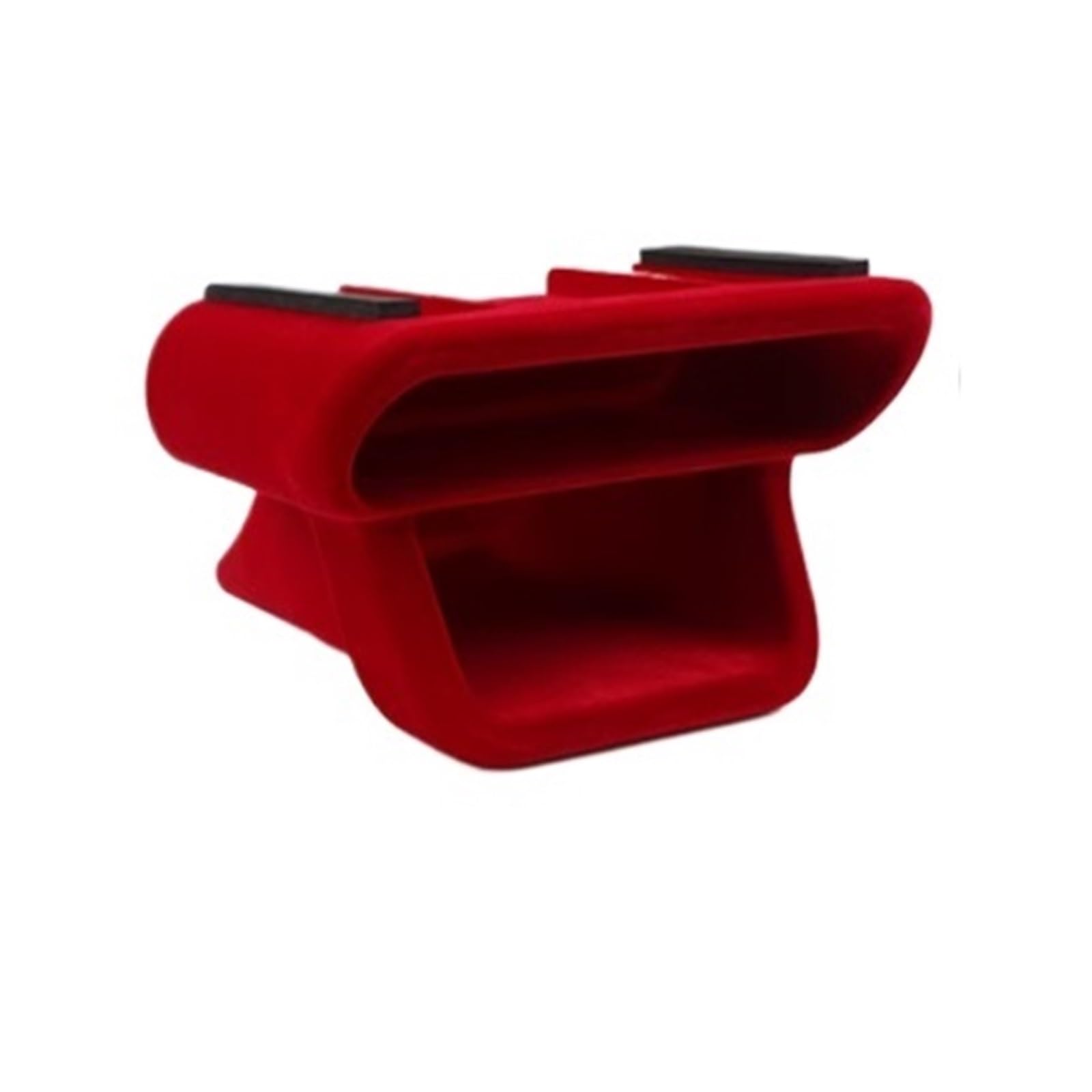 Hljnlvbn Flocking-Red Car Interior Sticker Car Armrest Box Storage Tray For Mini For Cooper E Se J01 Ev For J05 Aceman Center Console Organizer Container Holder(Flocking-Red)