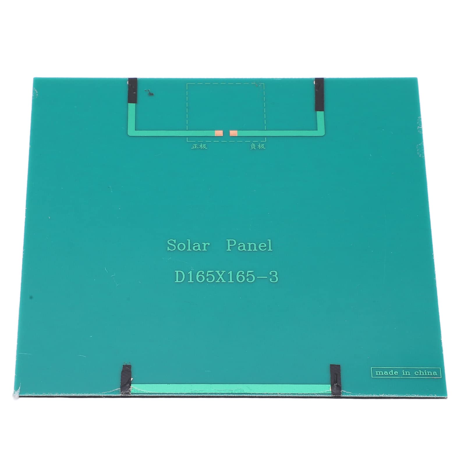 JEOZBM Mini Celle Solari Monocristalline, Pannelli Solari Carica Fai da Te, Celle Micro Pannelli Solari 165x165mm/6.5x6.5in, Caricabatterie Celle Fotovoltaiche
