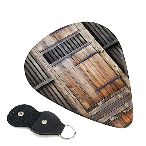 Lot de 6 médiators en bois rustique pour guitare acoustique, guitare électrique, basse, ukulélé – fins, moyens et épais. - Les Beatles, Paul McCartney, John Lennon, RIngo Starr, George Harrison Lot de 6 médiators en bois rustique pour guitare acoustique, guitare électrique, basse, ukulélé - fins, moyens et épais.