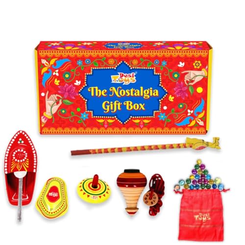 Desi Toy Nostalgia Toys Festival Gift Box Traditional Handcrafted...