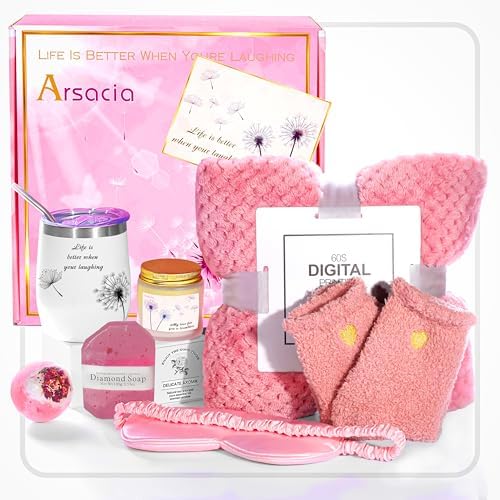 Luxury SelfCare Gift Basket for Women Get Well Soon