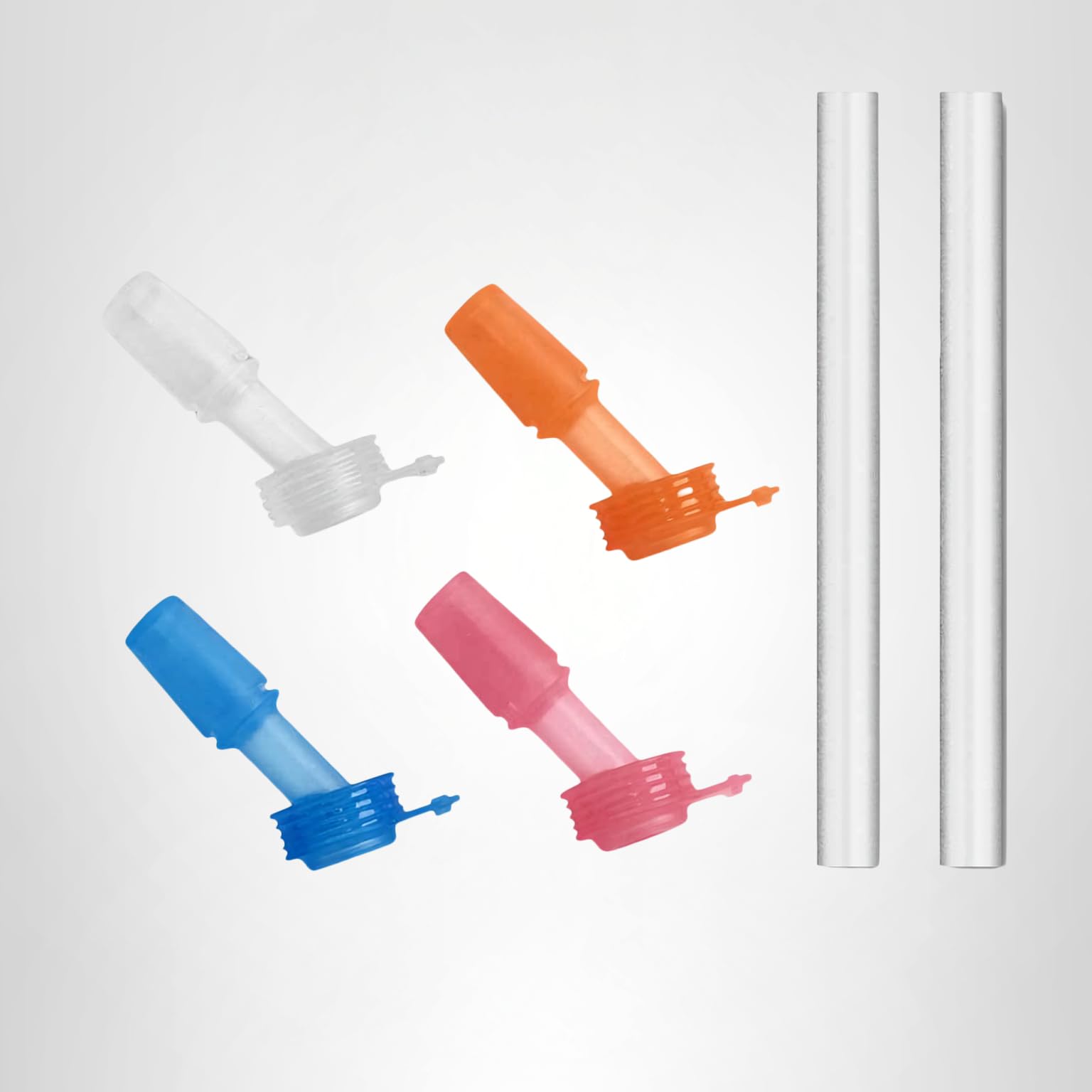 Pailles De Rechange CamelBak Eddy – Lot De 4 + Brosse, Pour Bouteilles Eddy Et Groove