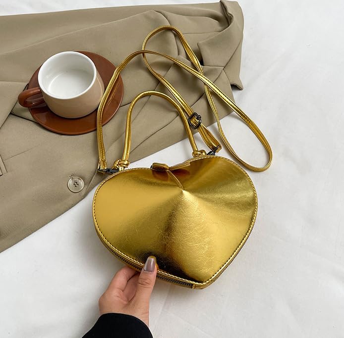Cute Purses for Women Valentines Purse Trendy Aesthetic Heart Purse Y2k Crossbody Purse Shoulder Bag Chic Handbag3
