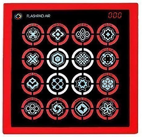 Flash Pad Air Touchscreen Electronic Game with Lights & Sounds - Red