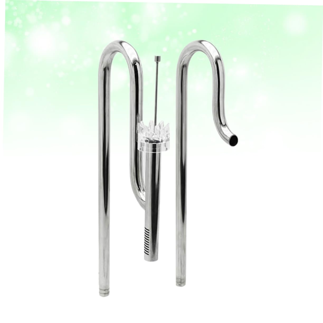 DOITOOL Edelstahl Wasserrohr Für Aquarien Verstellbares Einlass Und Auslassrohr Effektive Ölentfernung Für Fischbecken Und Aquarienpflege