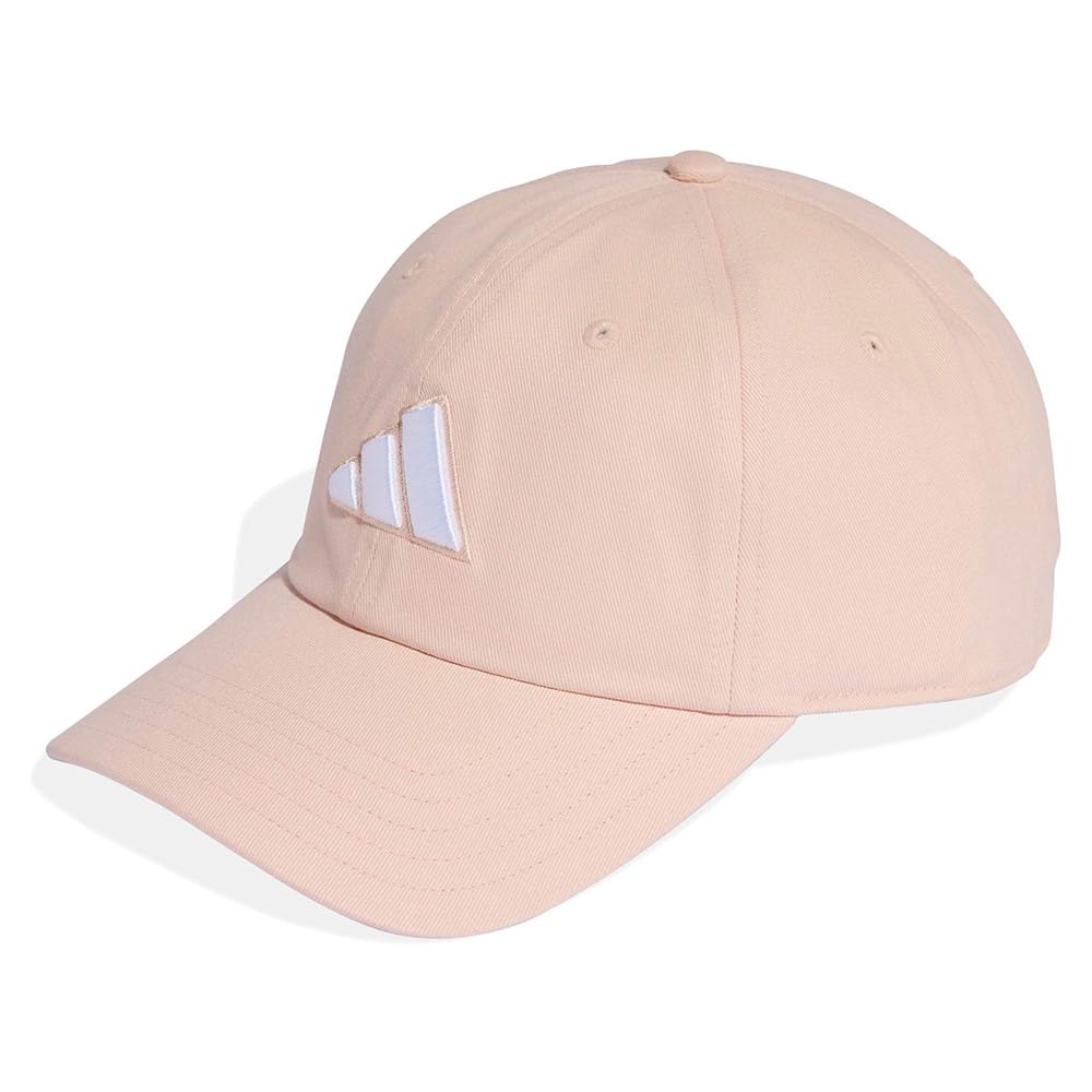 adidas Unisex DAD Cap Tonal Logo, Blush Pink/White, M-L