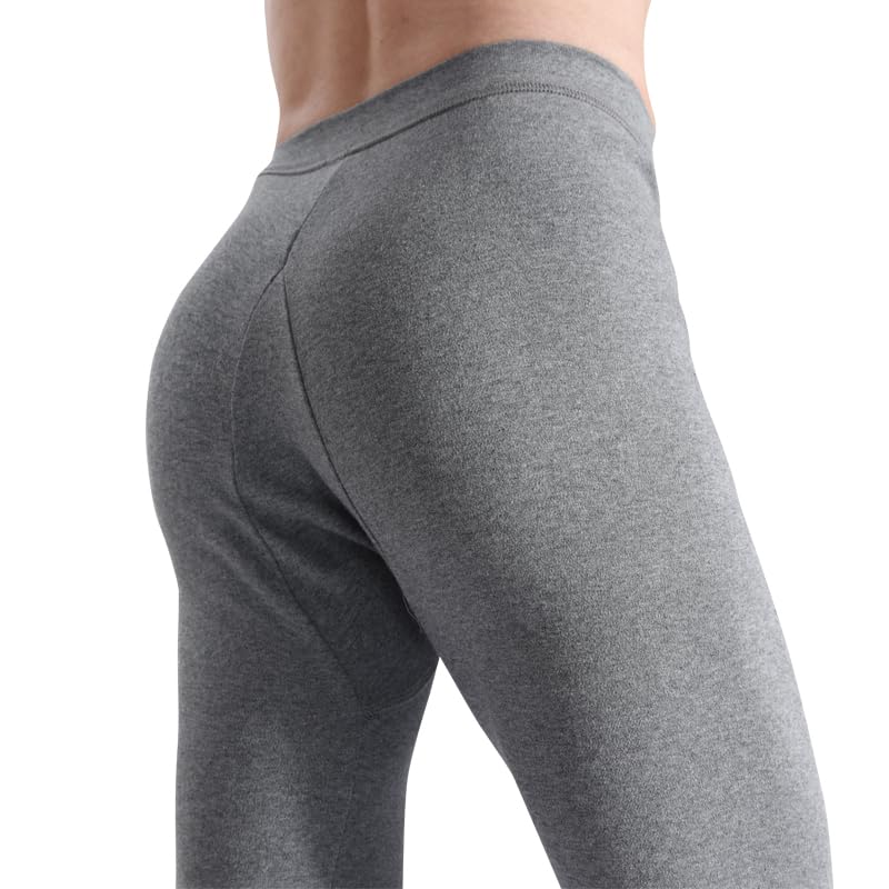 Plus-Size Men’s Long Johns Thermal Underwear Pants 100% Cotton Bottoms 160kg1X-7X3