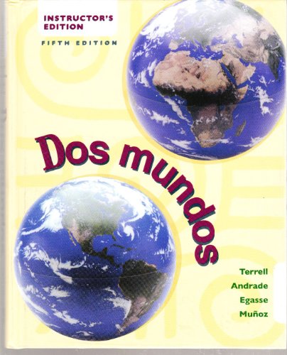 Dos Mundos (Teachers Ed) 0072484233 Book Cover