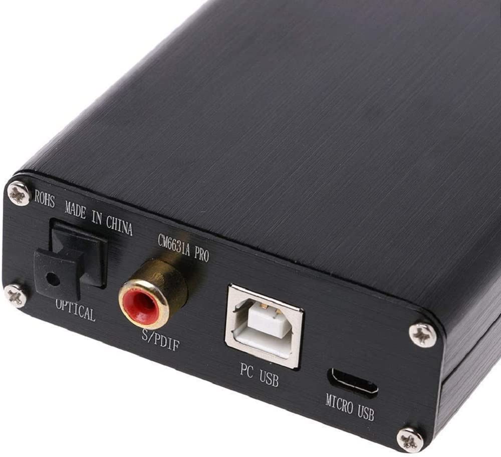CM6631A Interfejs cyfrowy 32 / 24Bit 192K Karta dźwiękow USB do I2S / SPDIF Wyjście koncentryczne Obsługa podłączenia Dekodera Aktualizacja DAC
