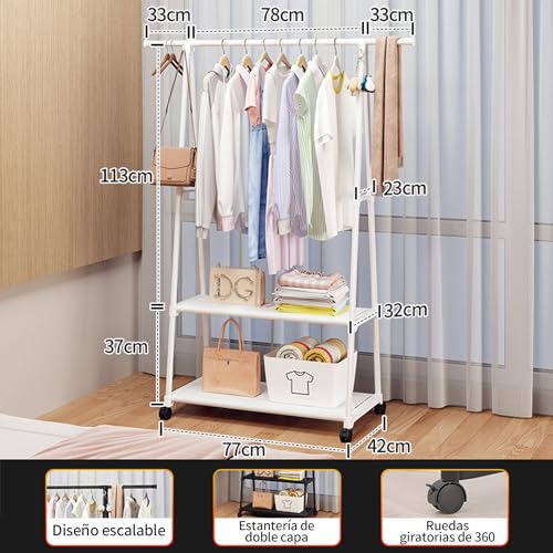 El mejor review de Percheros para ropa tabla con los diez mejores. 9 Imagen adicional