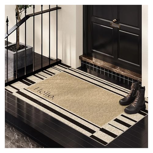 Tapis d'entrée résistant pour une maison propre et chaleureuse