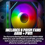 Panorama Gaming PC Desktop (NVD GeForce RTX 5080, Intel 24-Core i9-14900KF Processor, 96GB DDR5 RAM, 2x2TB Gen4 NVMe SSD, WiFi 6E, HDMI, Windows 11 Pro) Best 2025 Prebuilt Tower RGB Gamer Computer - Image 4