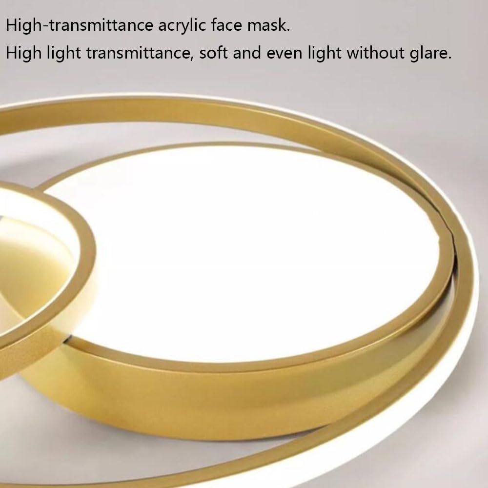 Plafoniera LED Rotonda Minimalista Nordica Lampade A Pannello Piatto