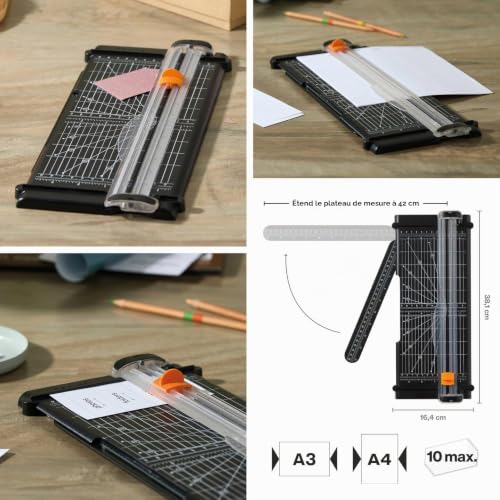 Massicot SureCut TripleTrack 30 5 cm A4 A3 coupe papier précise bureau et loisirs créatifs - vue 3