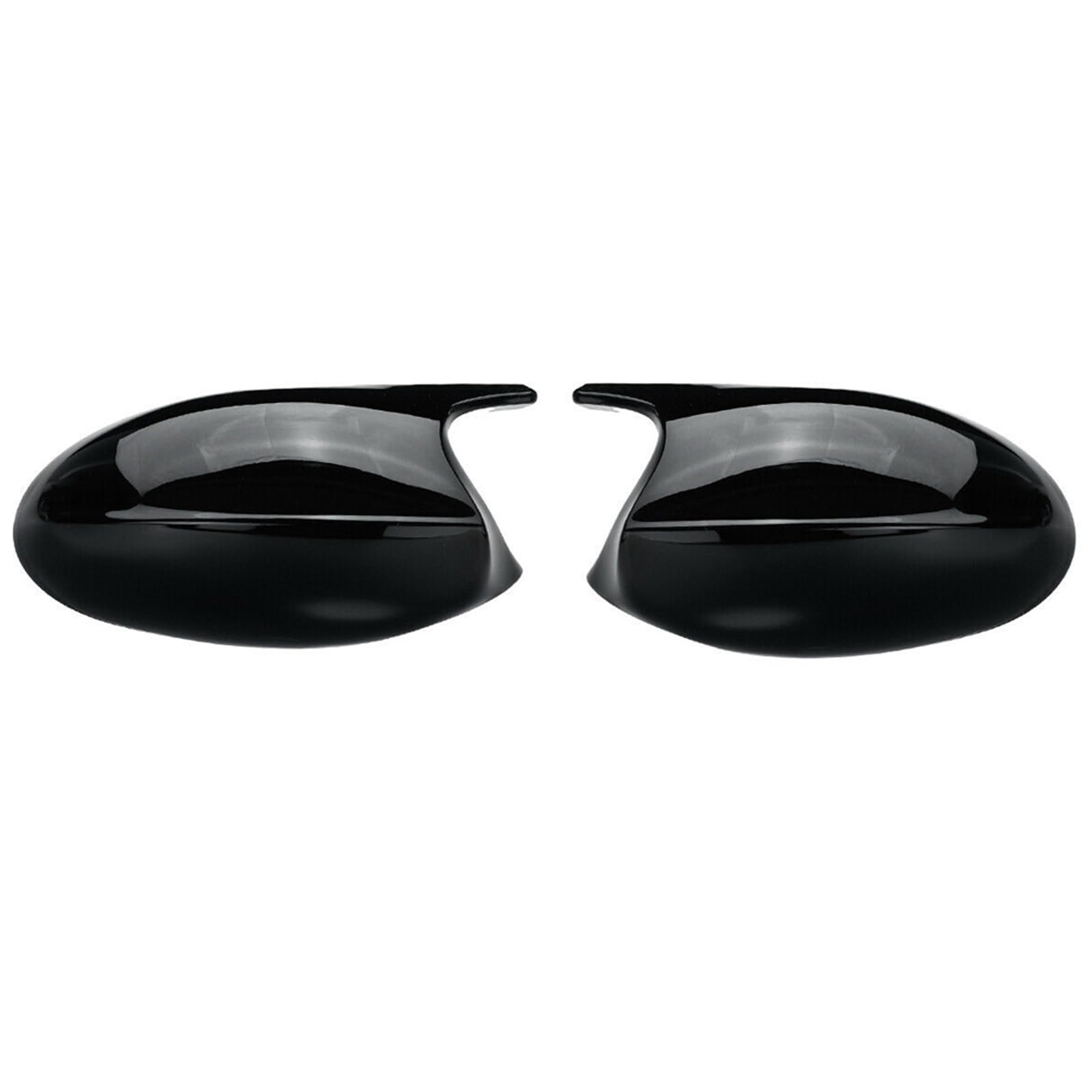 Photo 1 of KYYET Compatible with BMW 2005-2008 E90 E91 / 2006-2009 E92 E93 PRE-LCI Gloss Black M3 Style Side Mirror Cover Cap