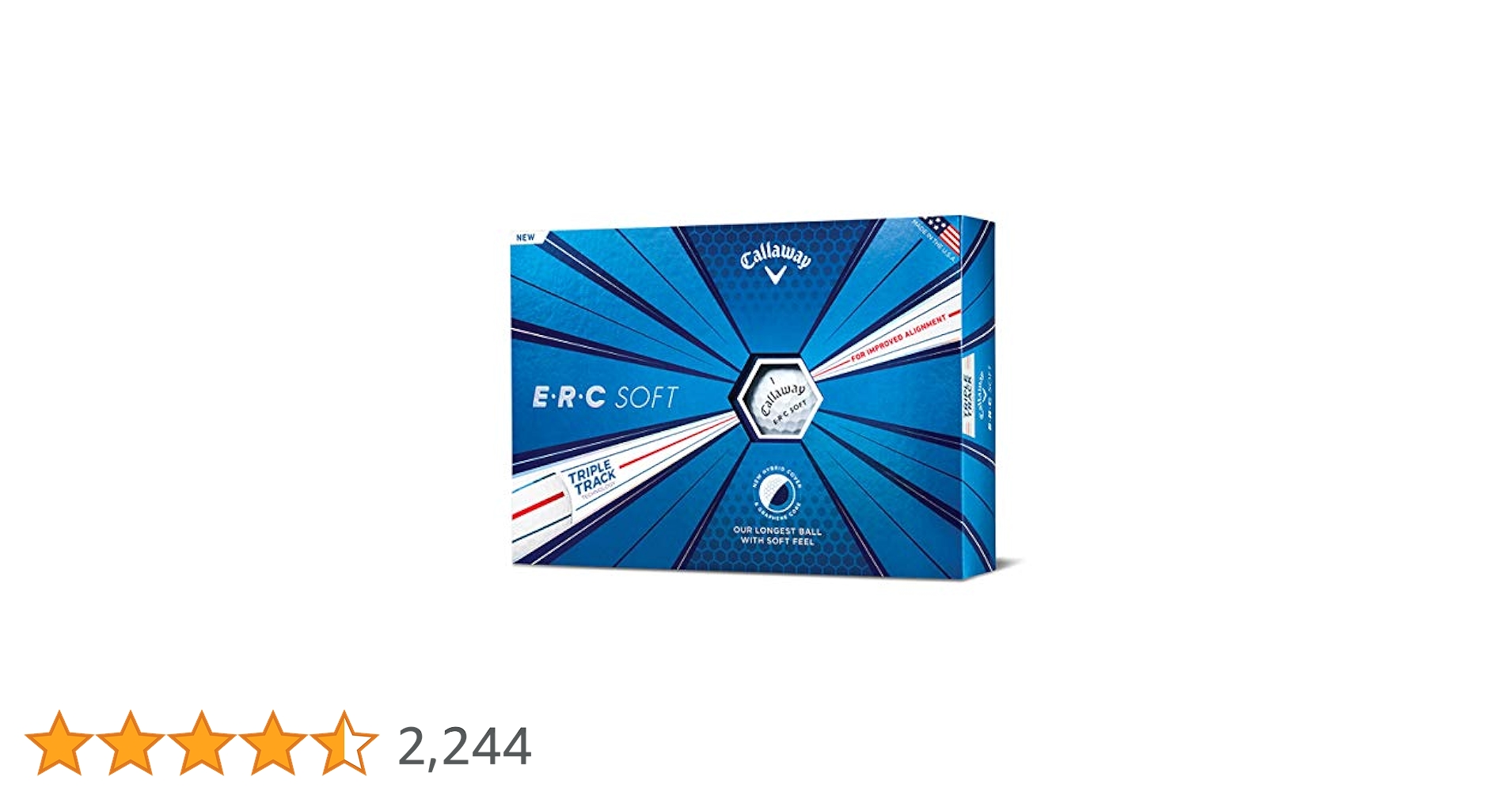 Amazon.co.jp: Callaway Golf ERC ソフトトリプルトラック 12